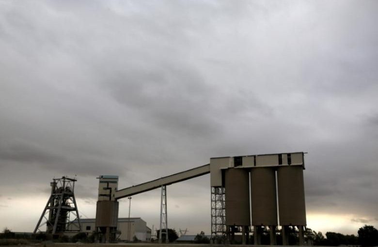 FILE PHOTO: A mine shaft is seen at the Sibanye gold mine in Westonaria, west of Johannesburg, April 6, 2016. REUTERS/Siphiwe Sibeko/File Photo