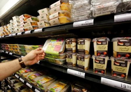 Ready to eat meals are seen  at an outlet of retailer Shoprite Checkers in Cape Town, South Africa, June 15, 2017. REUTERS/Mike Hutchings