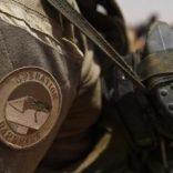 A close-up of the France's Barkhane operation patch worn by French troops in Africa's Sahel region in Gao, northern Mali, 19 May 2017. REUTERS/Christophe Petit Tesson/Pool