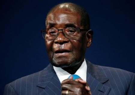 Zimbabwean President Robert Mugabe. 
REUTERS/Rogan Ward
