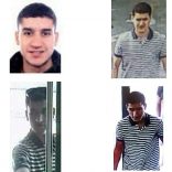 This combination photo shows the suspected driver of the van that crashed into pedestrians in Las Ramblas in Barcelona, Spain, on August 17, in this handout released by Spanish Ministry of Interior August 21, 2017. Spanish Interior Ministry/Handout via REUTERS