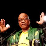 05/07/2017. President Jacob Zuma addresses delegates during the last day of the ANC Policy conference held at Nasrec.Picture: Masi Losi