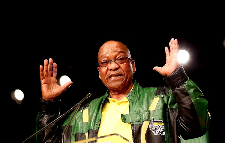 05/07/2017. President Jacob Zuma addresses delegates during the last day of the ANC Policy conference held at Nasrec.Picture: Masi Losi