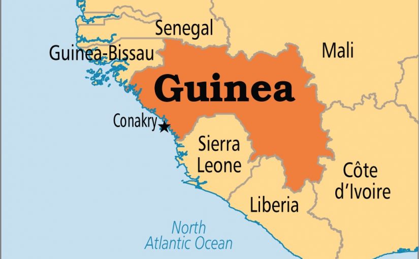 guinea,map