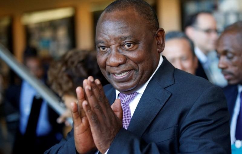 South African Deputy President Cyril Ramaphosa 
REUTERS/Rogan Ward/File Photo