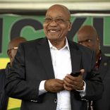 August 13, 2017. President Jacob Zuma  in uPhongolo for the ANCYL-organised Cadres' Forum on Sunday. Picture: THULI DLAMNI