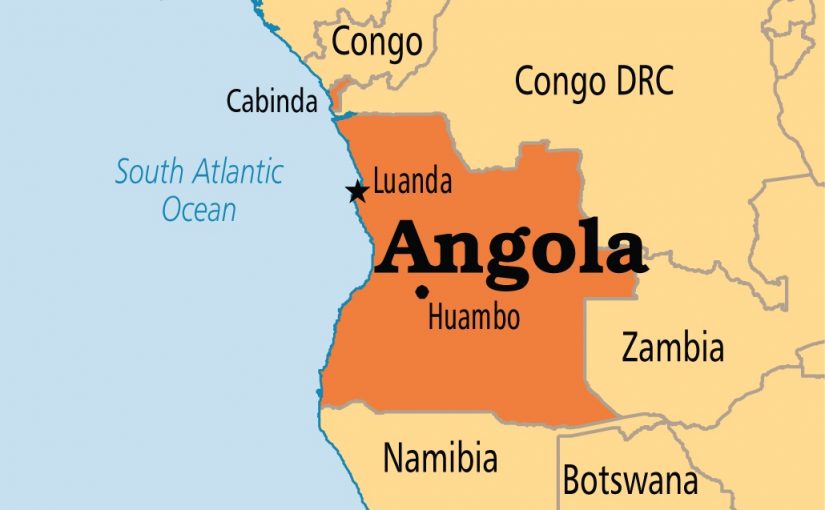 angola,map