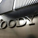 A Moody's sign is displayed on 7 World Trade Center, the company's corporate headquarters in New York, February 6, 2013. REUTERS/Brendan McDermid