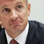 Blackwater Chief Executive Erik Prince testifies before the House Oversight and Government Reform Committee on security contracting in Iraq and Afghanistan on Capitol Hill in Washington, October 2, 2007. Blackwater, under investigation over deadly incidents in Iraq, defended its role on Tuesday, but lawmakers took aim at the company's actions in a Sept. 16 shooting in which 11 Iraqis were killed.        REUTERS/Larry Downing    (UNITED STATES) - RTR1UID4
