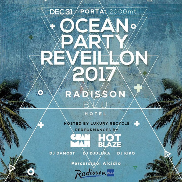 radisson blu ocean reveillon party maputo 2018