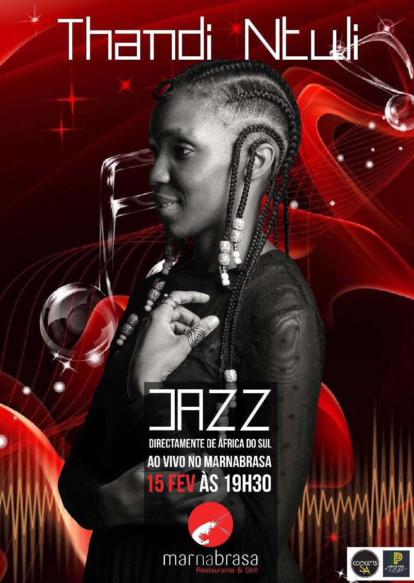 Thandi Ntuli - Poster Mar Na Brasa