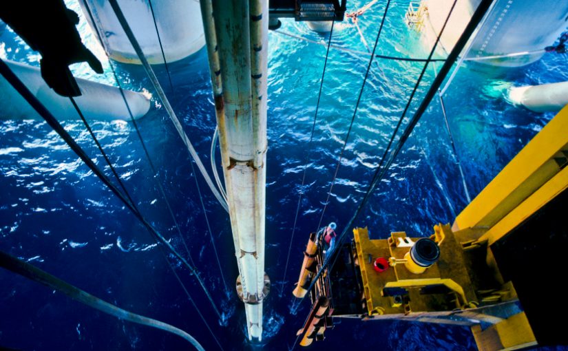 Off shore oil Rig
