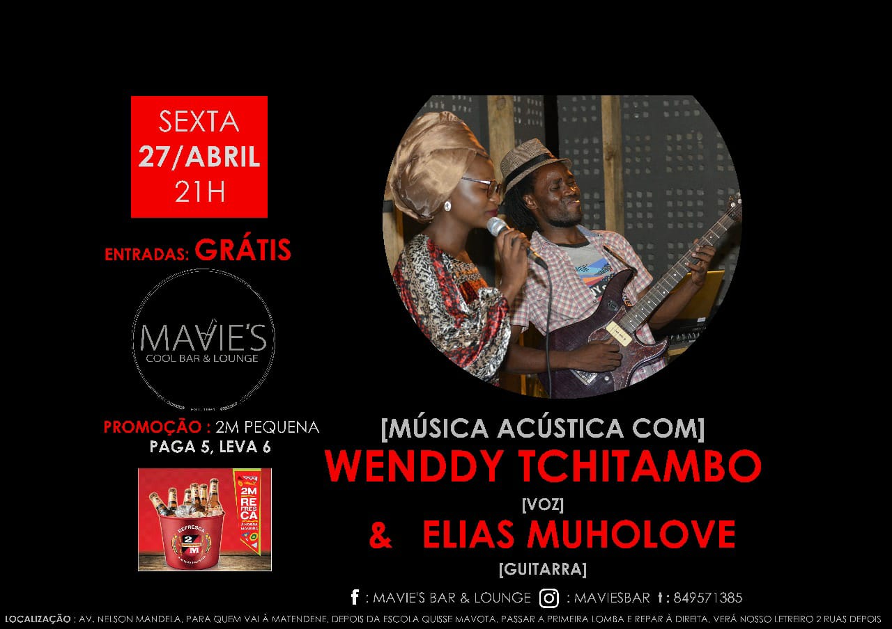 Wenddy Tchitambo and Elias Muholove