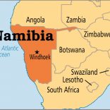 Namibia-map