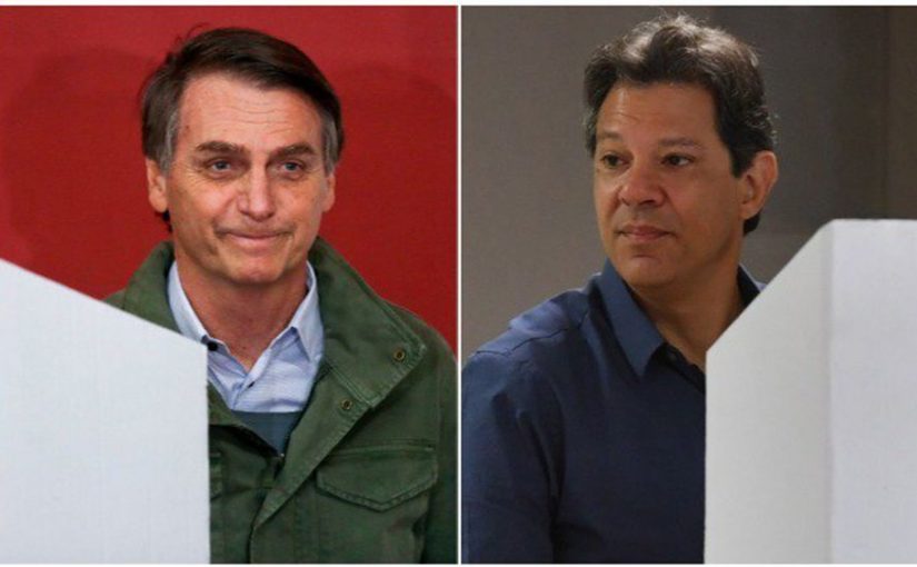 Bolsonaro-haddad-voting