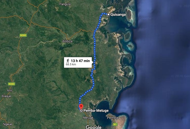 Quissangametuge.googlemaps