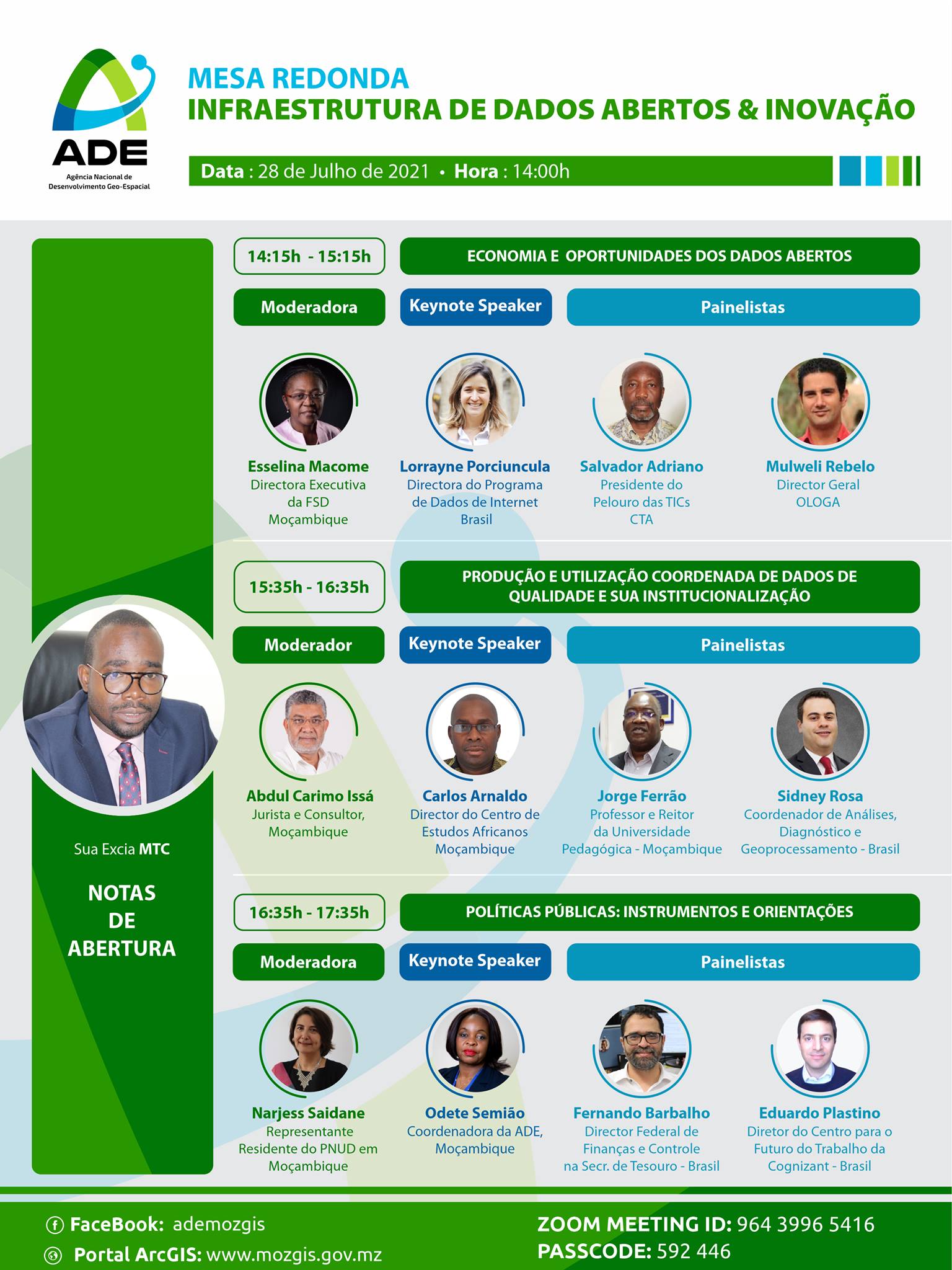 Round Table: Open Data Infrastructure and Inovation | Club of Mozambique